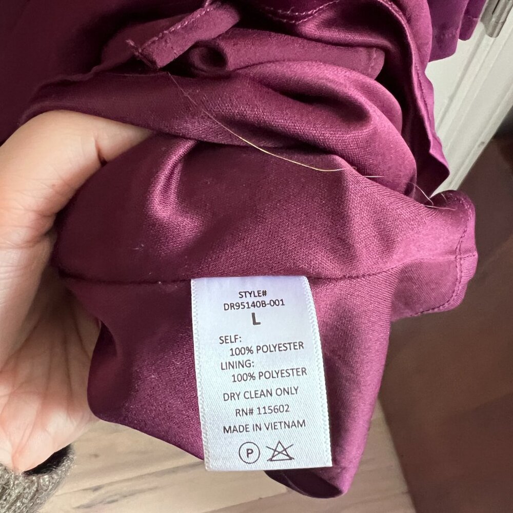 Lush Elly Nordstrom Chiffon Wrap Dress - Picture 7 of 7